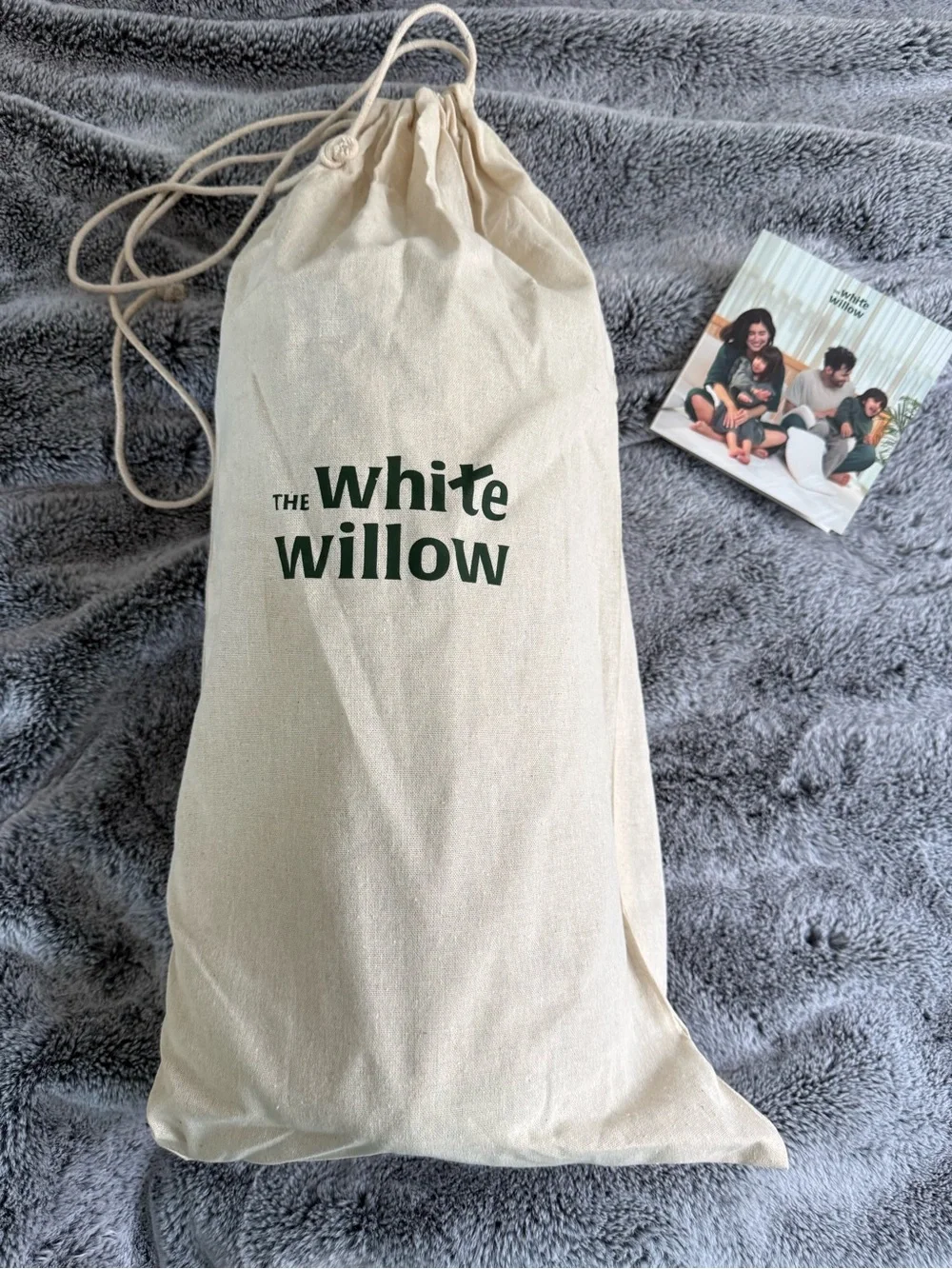 The White Willow Original Customizable Pillow- Medium Firm Midnight Serene NEW